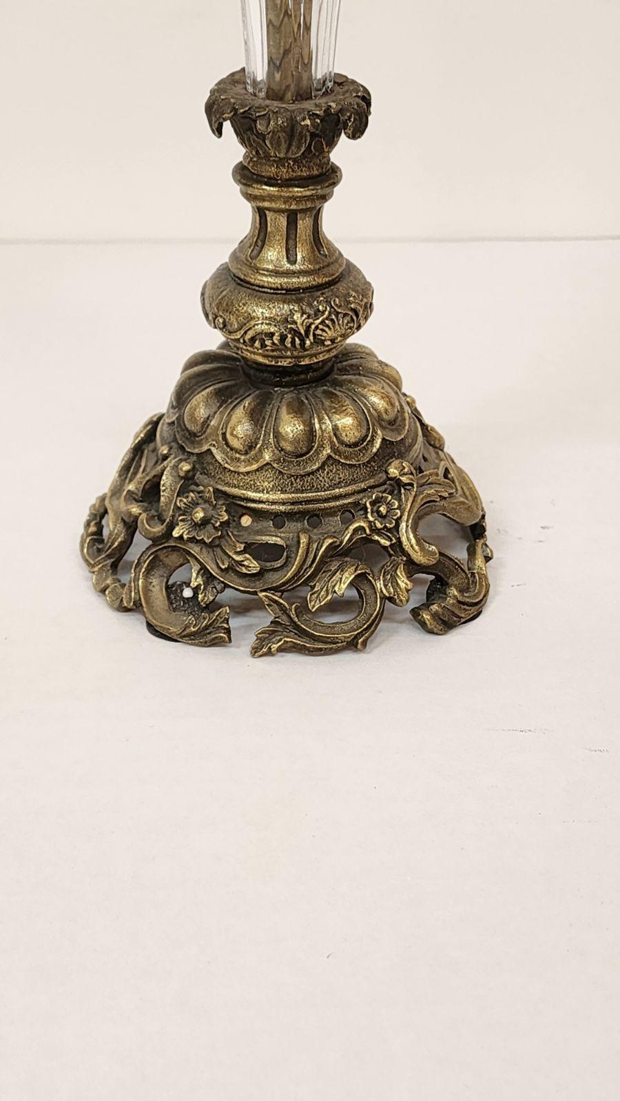 19th Century Bronze Candlestick For Sale