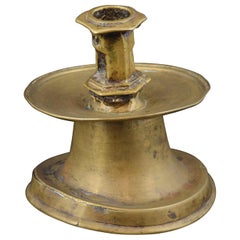Bronze Candlestick or Candle Holder, 16th Century