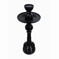 Bronze Candlestick with Removable Top
