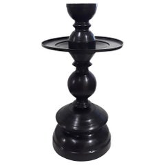 Bronze Candlestick with Removable Top, Medium Size
