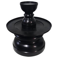 Bronze Candlestick with Removable Top, Small Size