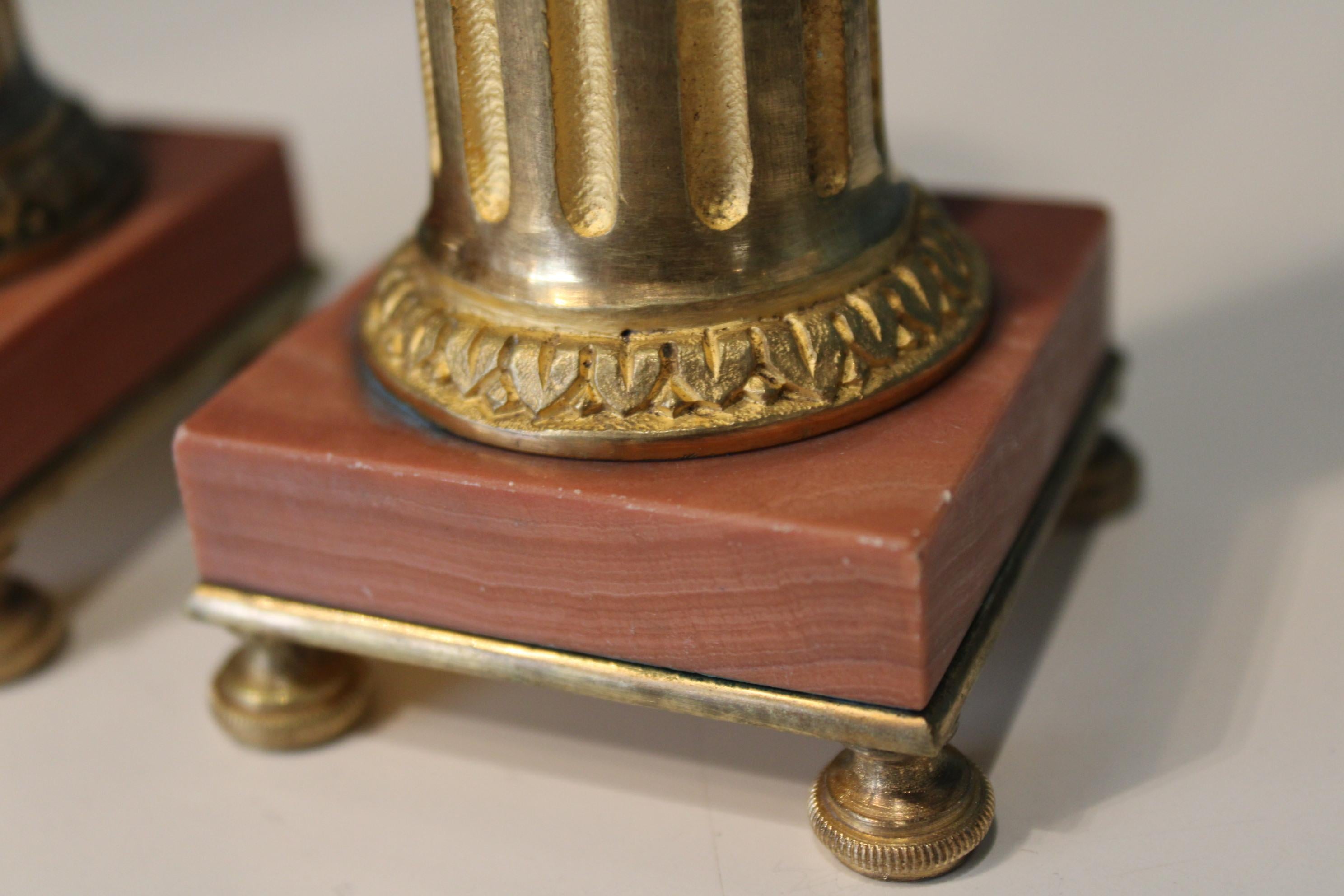 Bronze Candlesticks, 19th Century 3