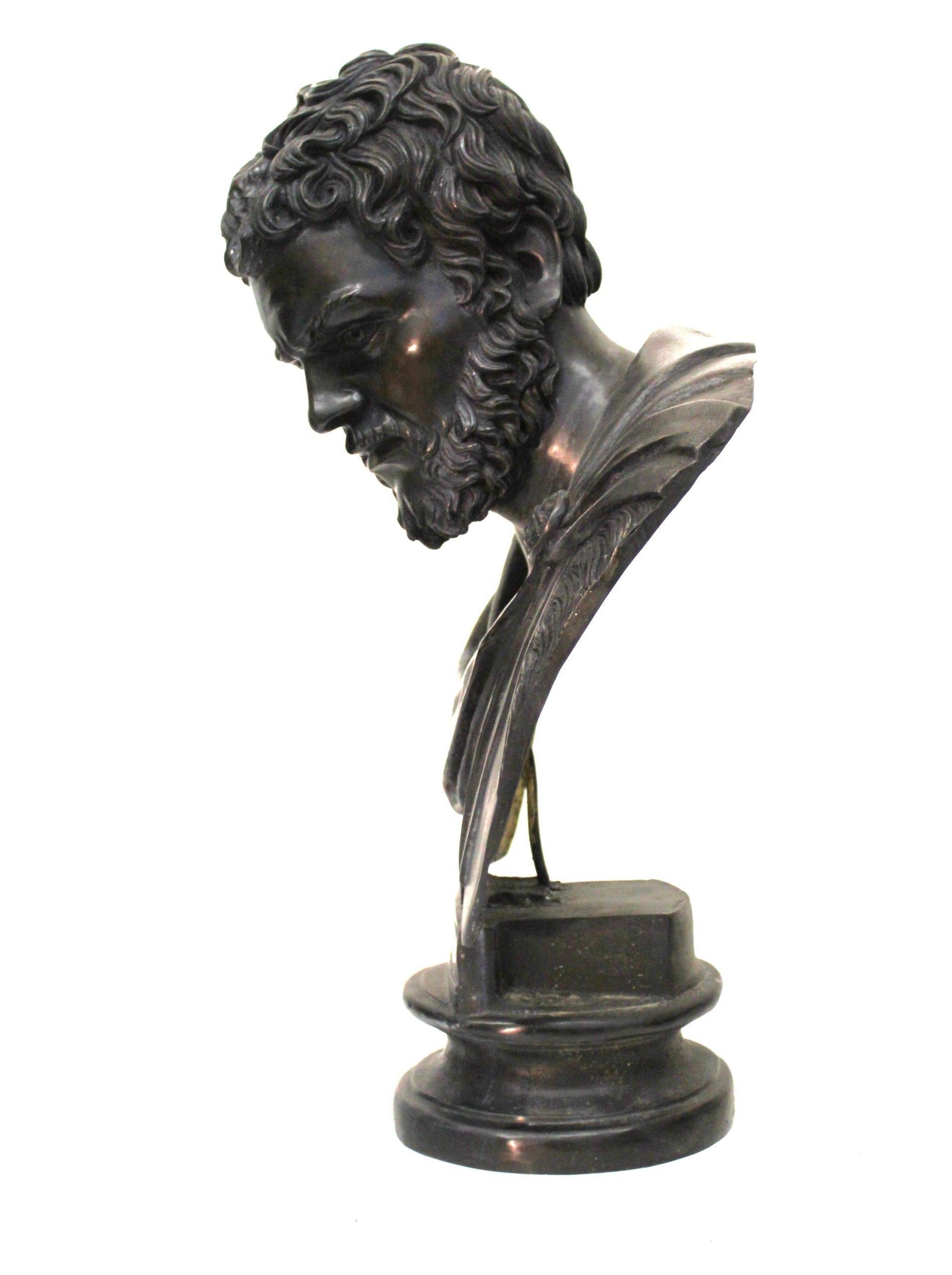 Italian Bronze Caracalla bust For Sale