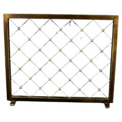 Bronze Carole Gratale 1952 Fire Screen