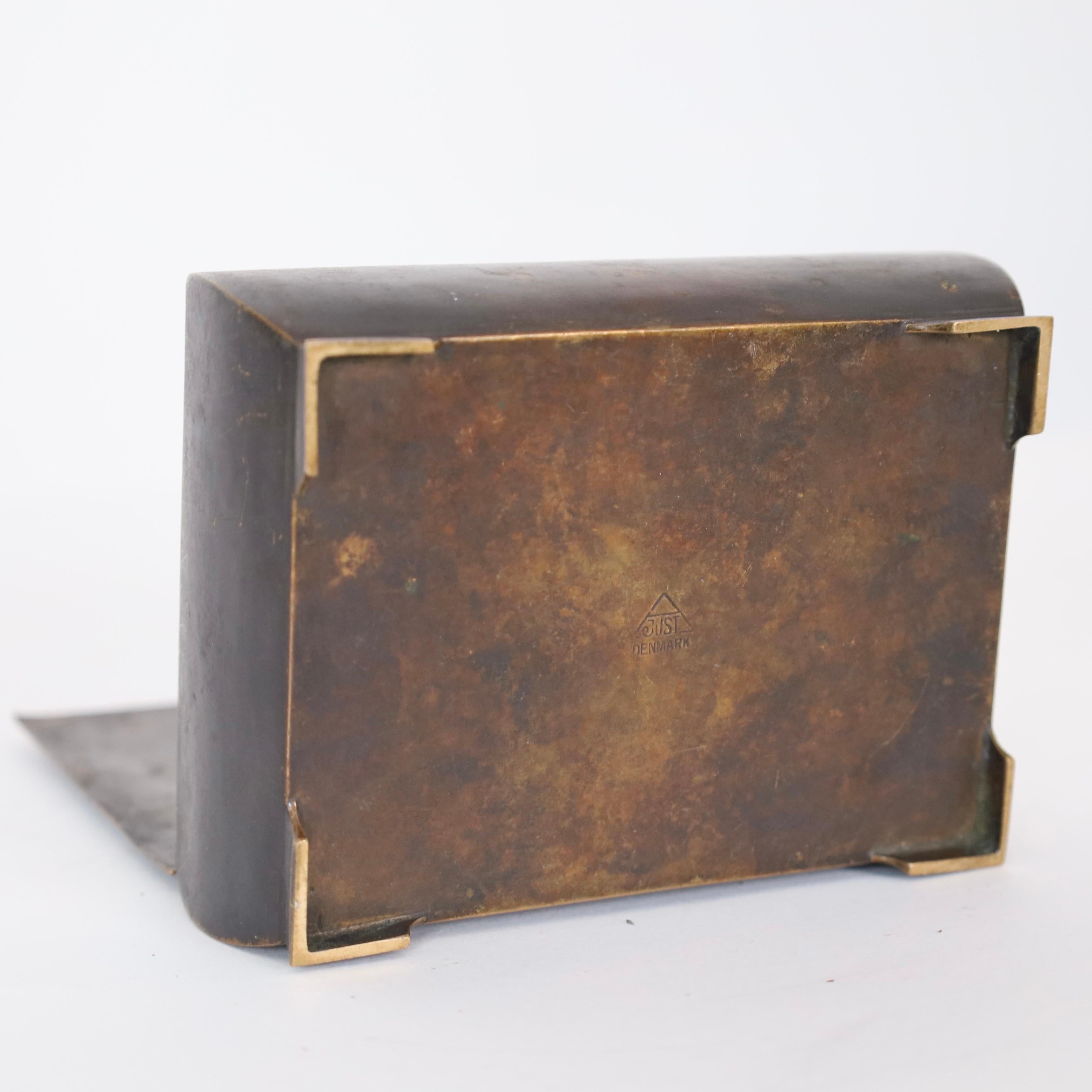 Bronzekommode von Just Andersen, 1920er-Jahre, Dänemark im Angebot 7