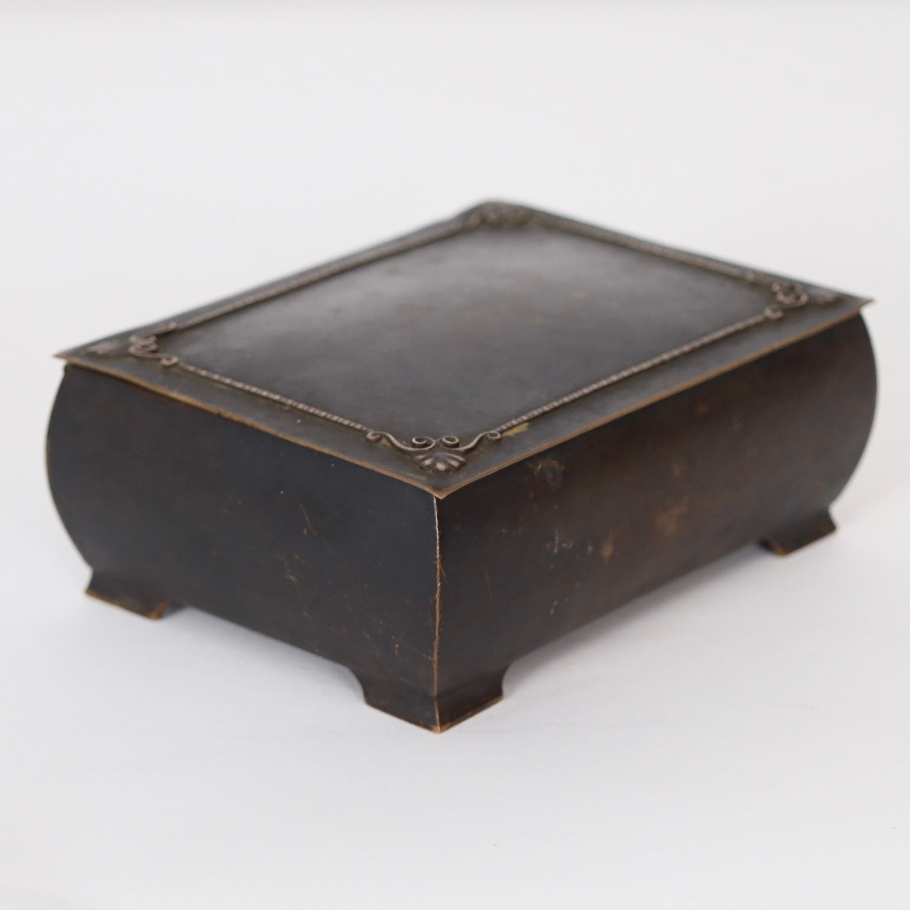 Bronzekommode von Just Andersen, 1920er-Jahre, Dänemark im Angebot 1