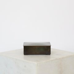Bronze Casket by Just Andersen, 1940s, Denmark
