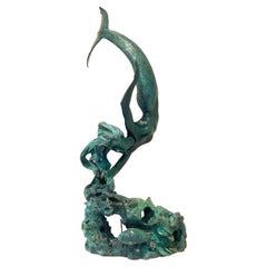 Bronze Cast Mermaid Statue “Glory of the Deep”