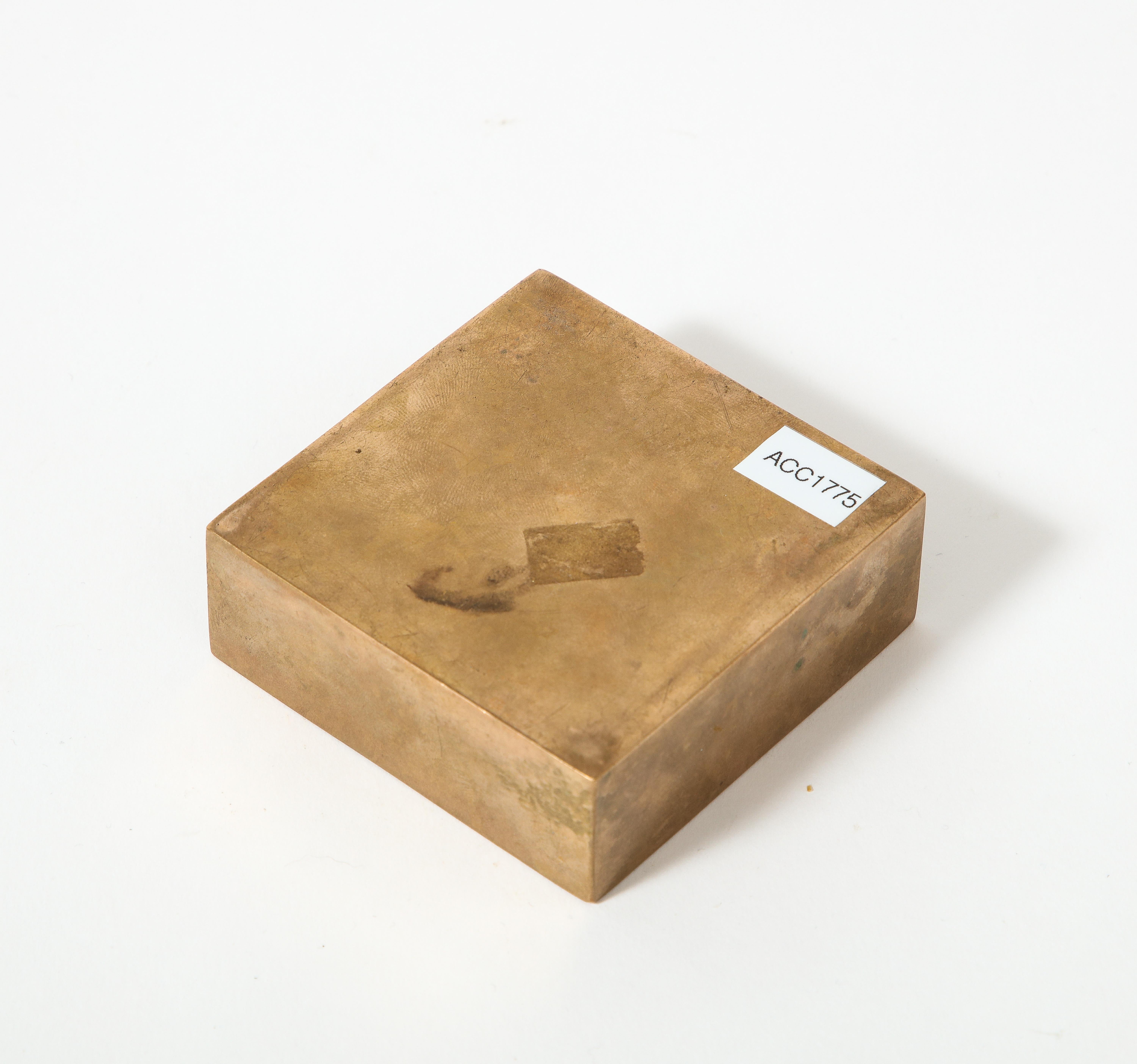 Vide-Poche en bronze moulé, France, vers 1970 en vente 2