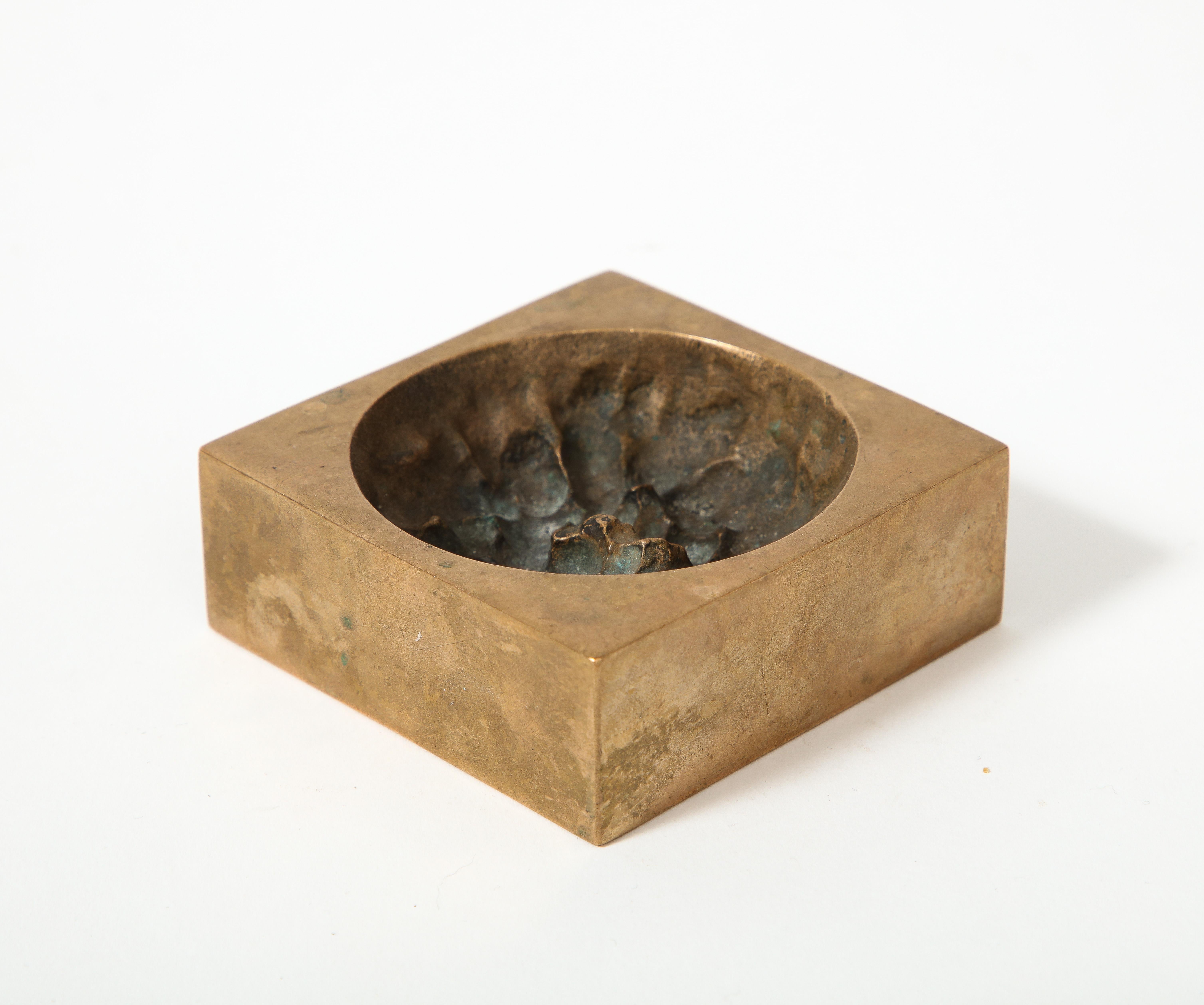 Late 20th Century Bronze Cast Vide Poche, France, c. 1970