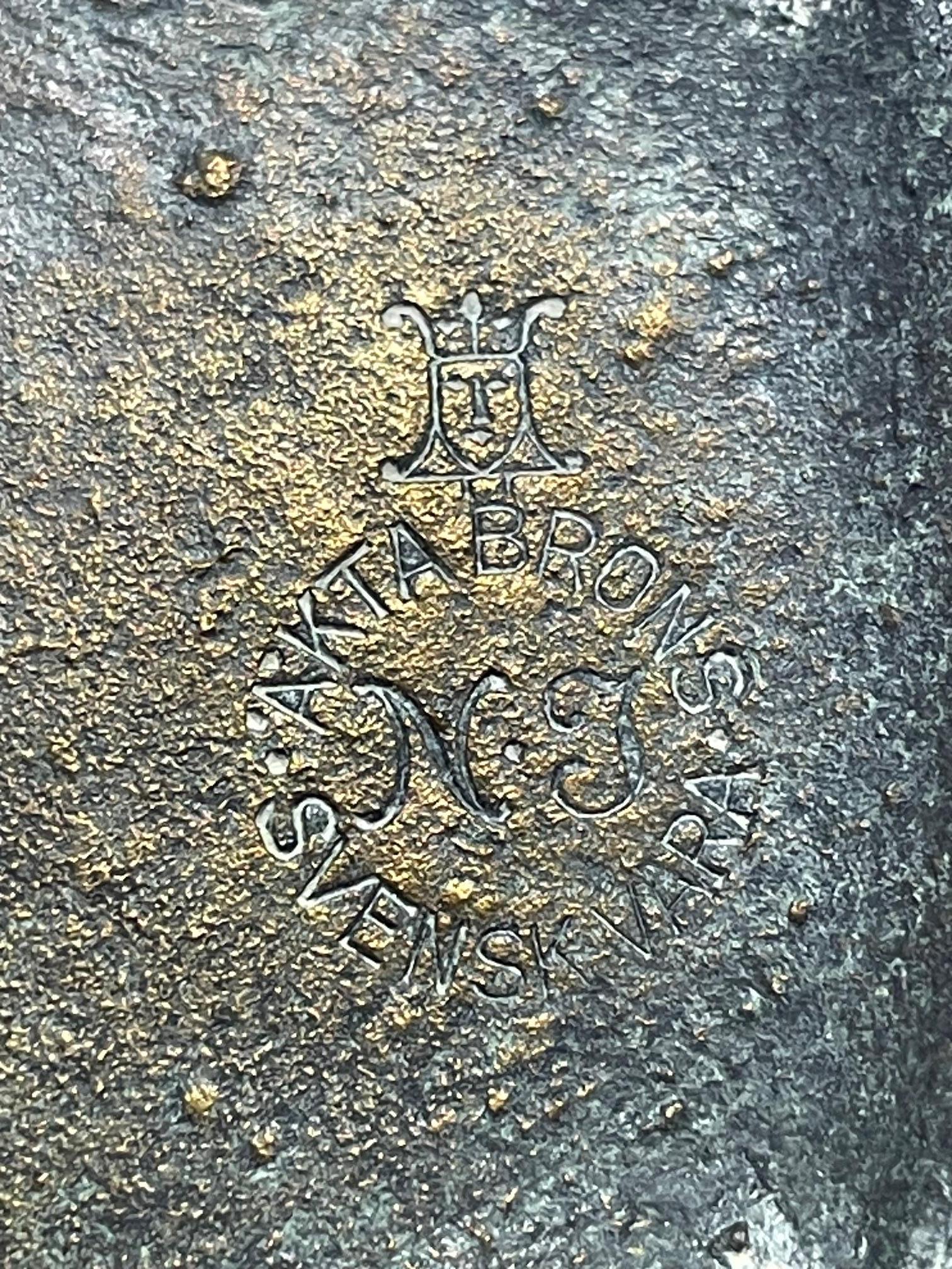 Metà XX secolo Pezzo centrale in bronzo - NJ in vendita