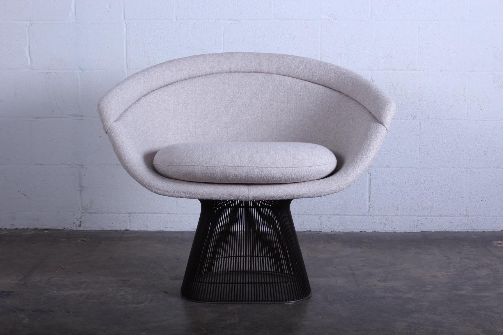 Bronze Chair by Warren Platner for Knoll In Excellent Condition In Dallas, TX