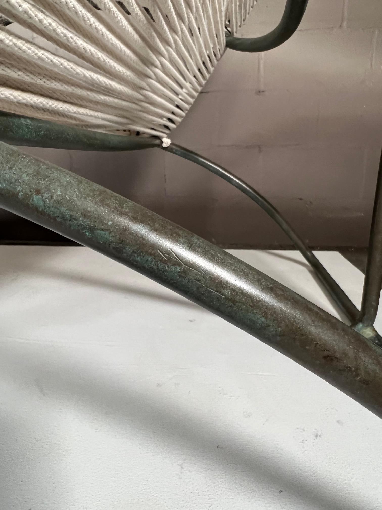 Bronze Chaise by Walter Lamb for Brown Jordan ca' 1950's For Sale 3
