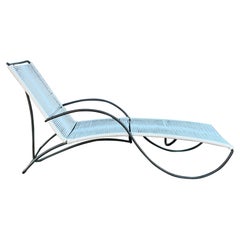 Chaise longue de bronce de Walter Lamb para Brown Jordan hacia 1950