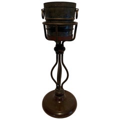 Bronze Champagne Bucket on Stand