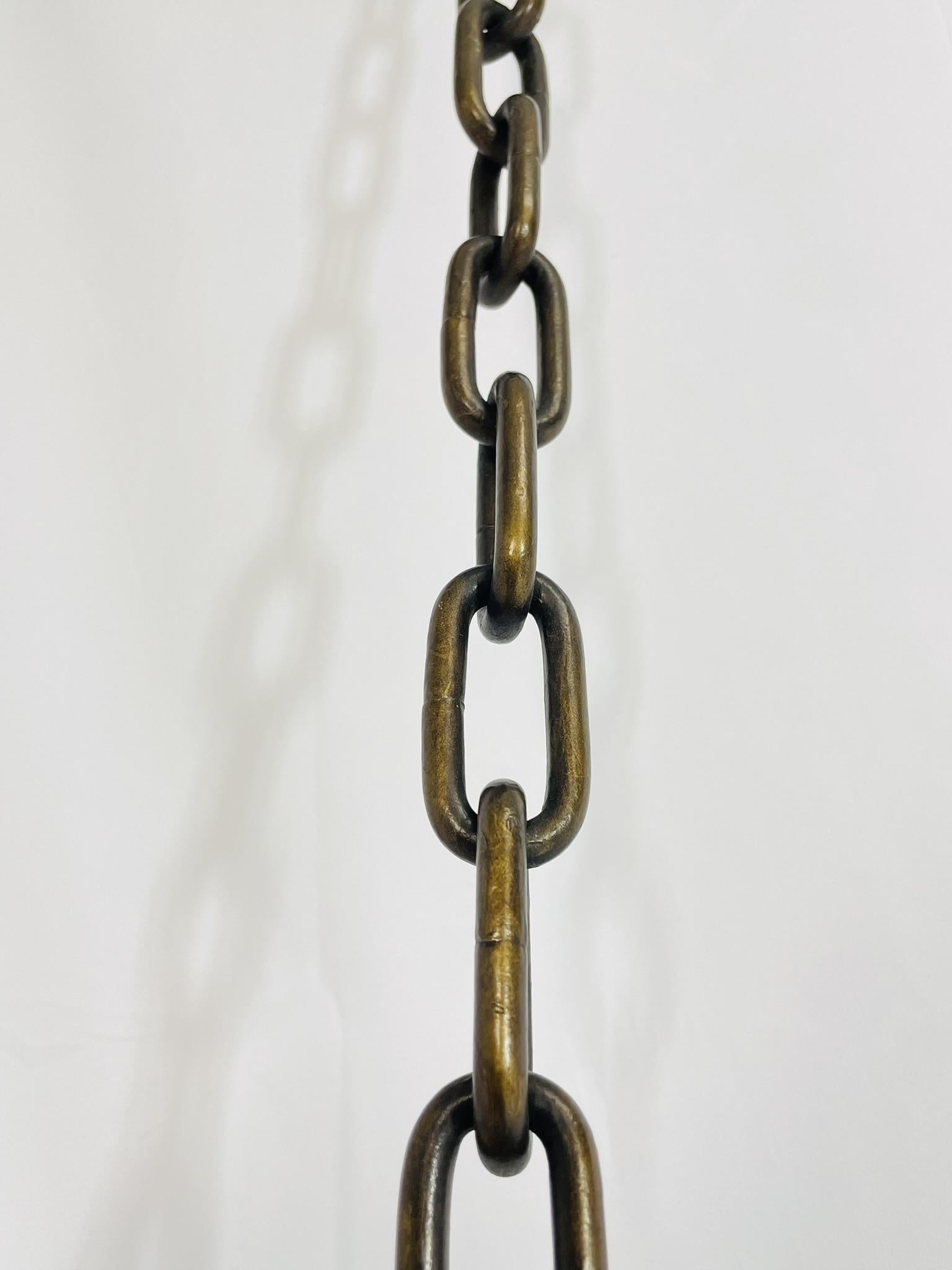 Lustre en bronze dans le style du modèle 