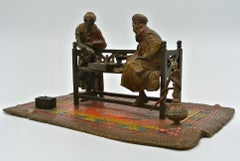 Bronze "Chess Players" by Anton Chotka