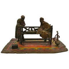 Bronze "Chess Players" by Anton Chotka