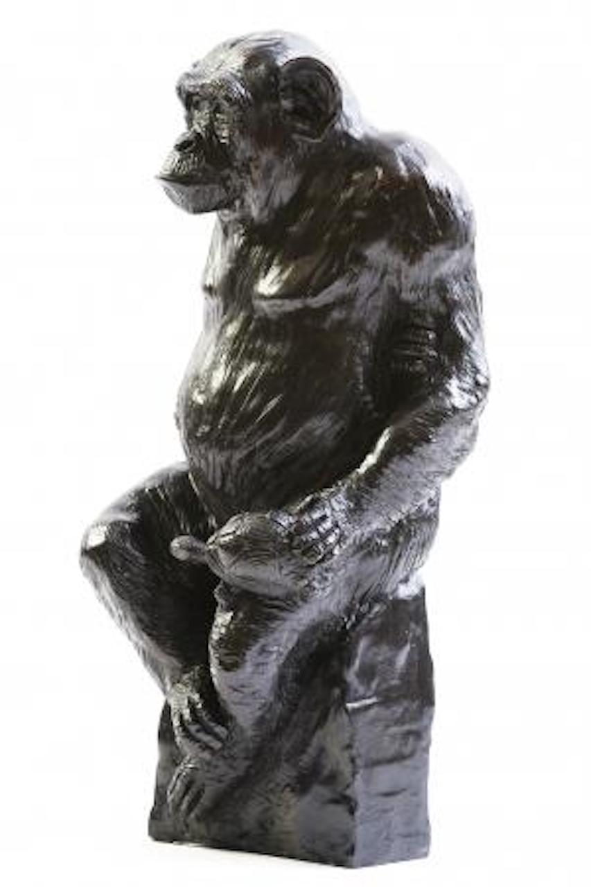 Bronze Chimpanzee Named 