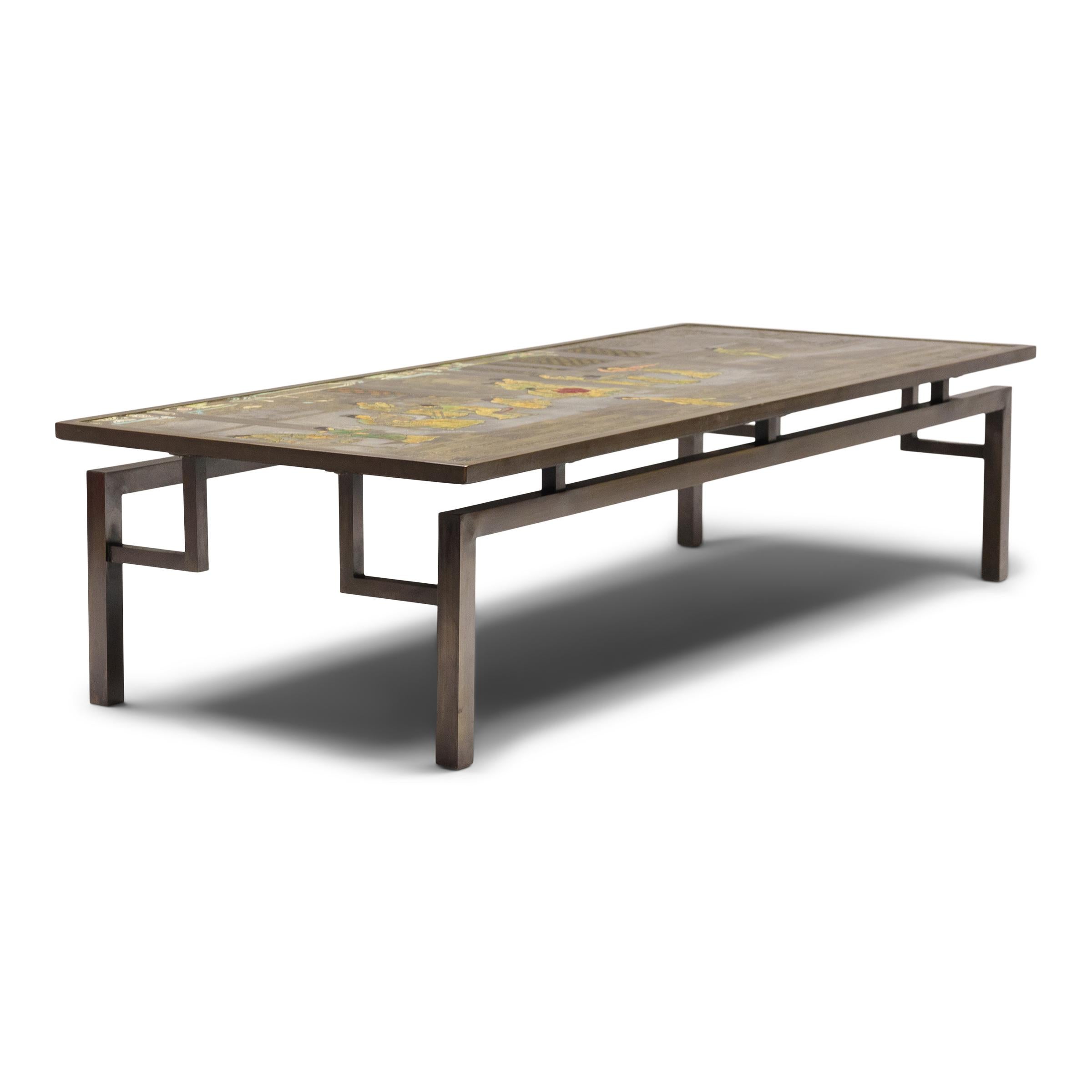 Émaillé Table basse Chin Ying de Philip & Kelvin Laverne en vente