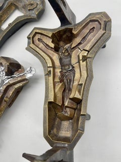 Bronze Christ Statuette, 1900