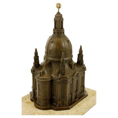 Bronze Church Sculpture of the Dresden Frauenkirche, XVIII century style