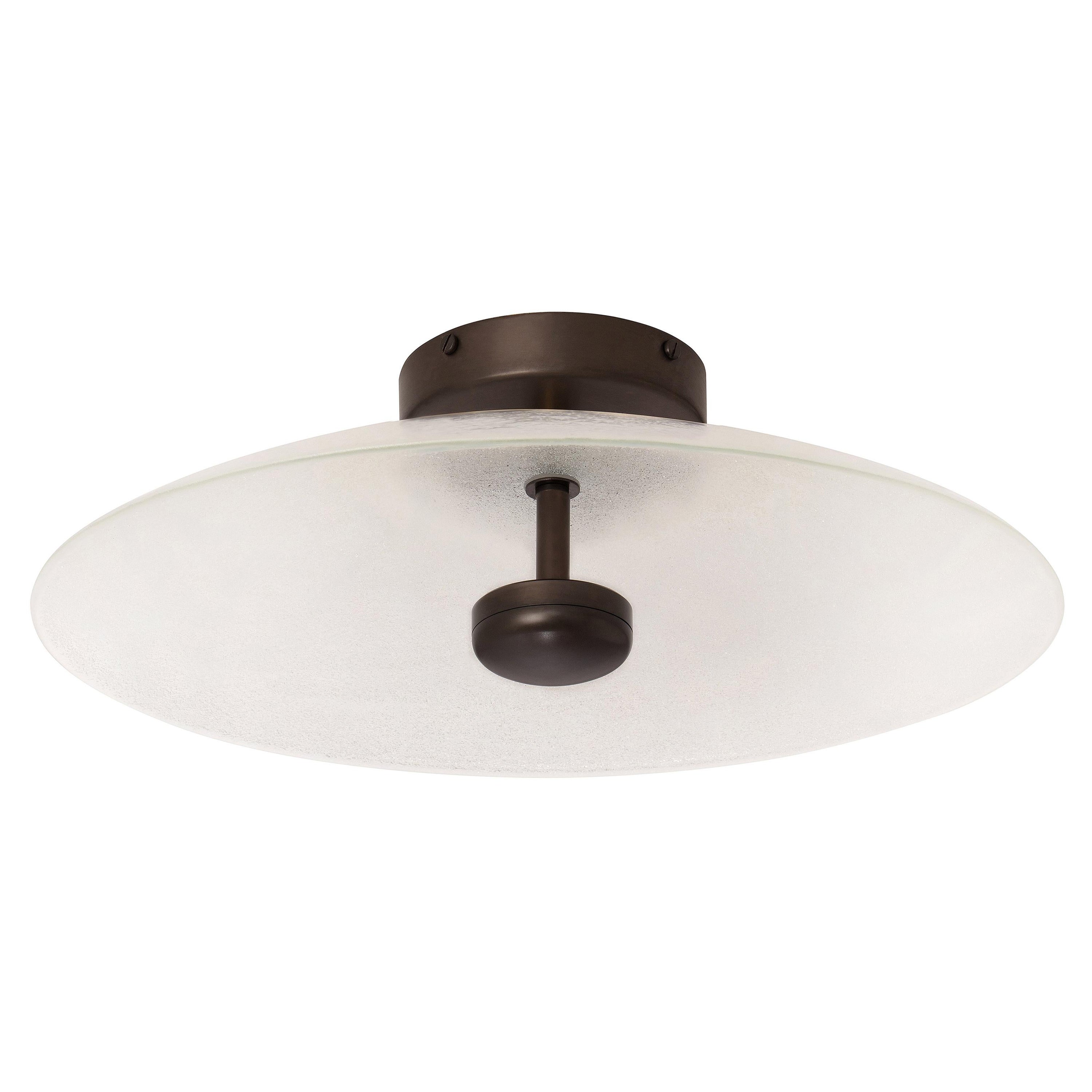 Lampada da soffitto grande Cielo in bronzo di CTO Lighting