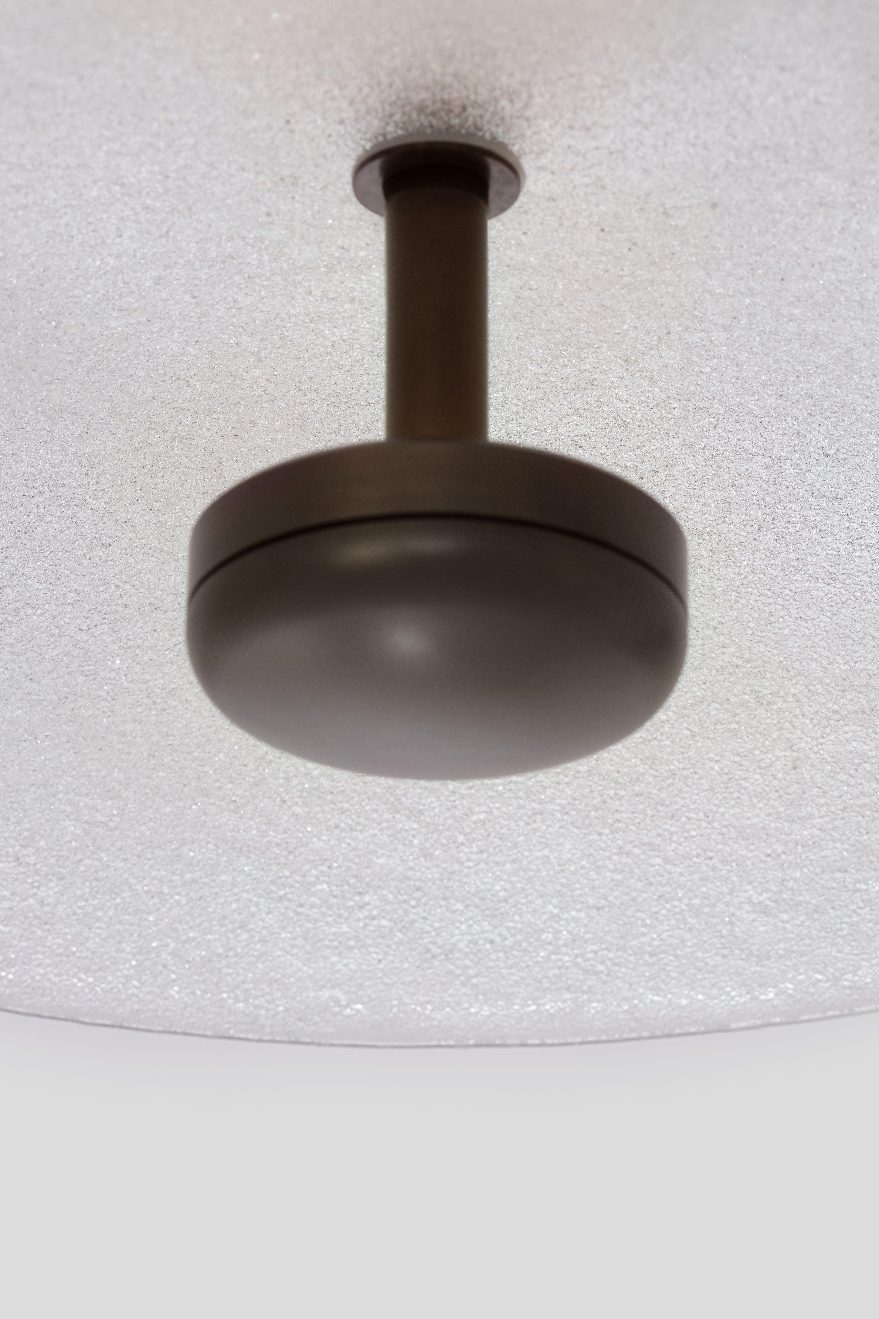 Bronze Cielo Large Pendant by CTO Lighting In New Condition For Sale In Geneve, CH