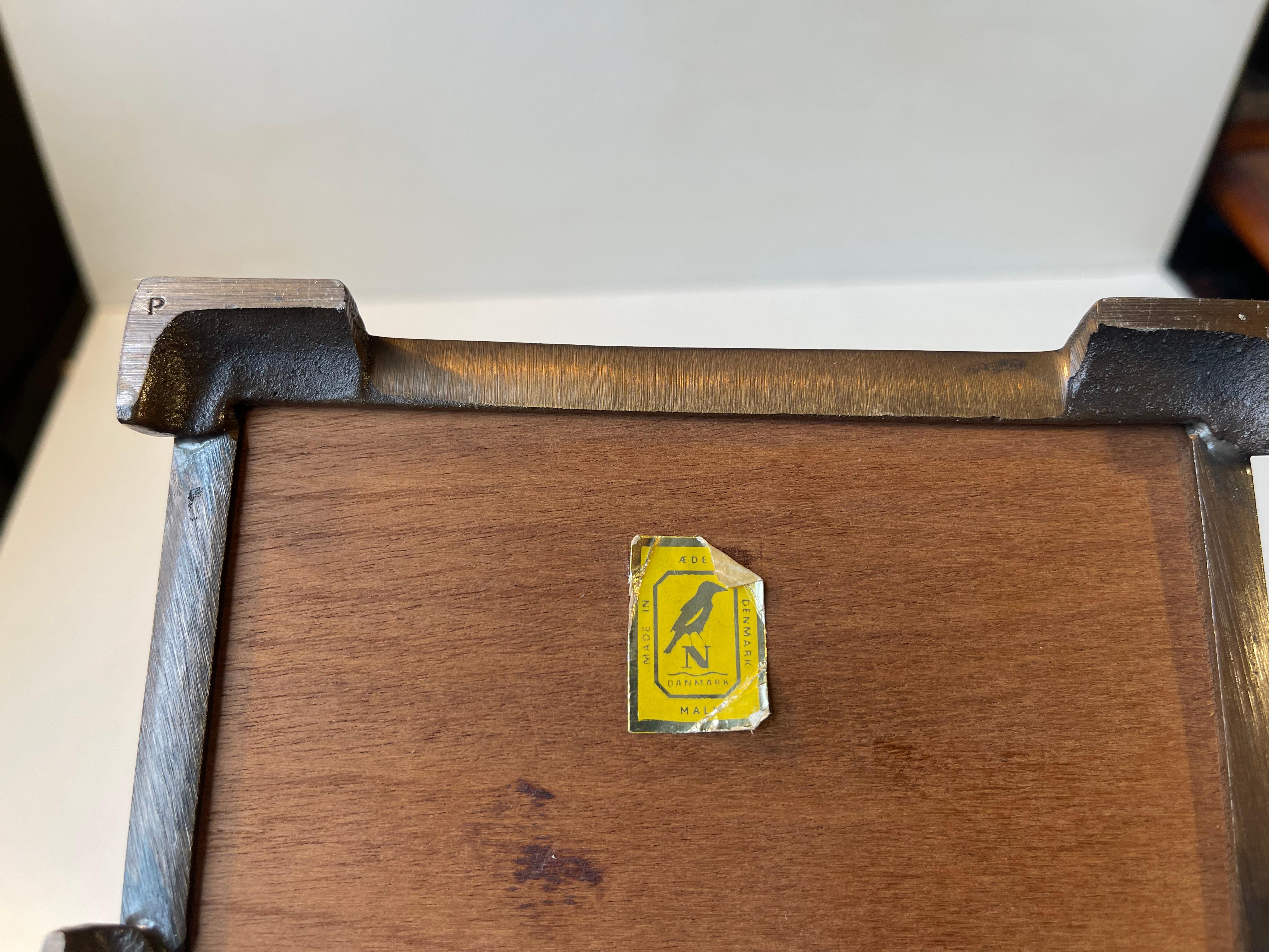 Bronze Cigar Box w. Scene from The Bayeux Tapestry by N. Dam Ravn 2
