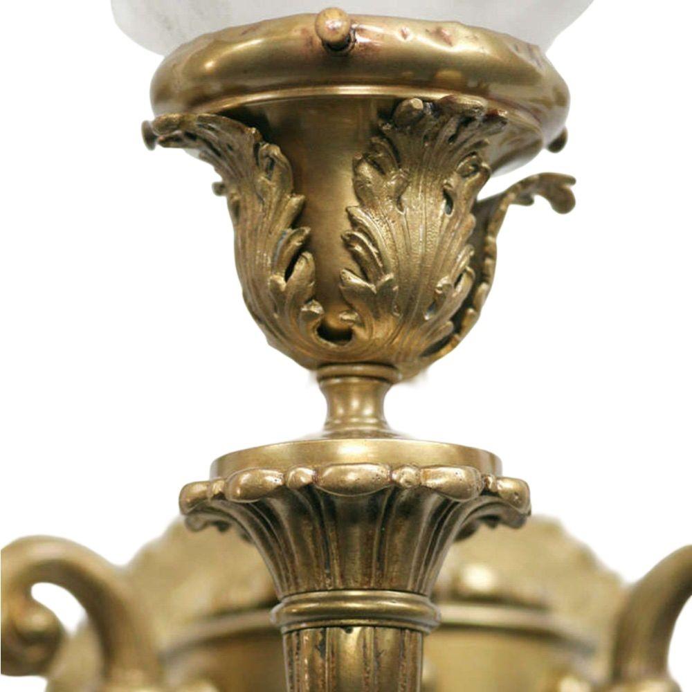 Americano Applique da parete in bronzo in stile revival classico in vendita