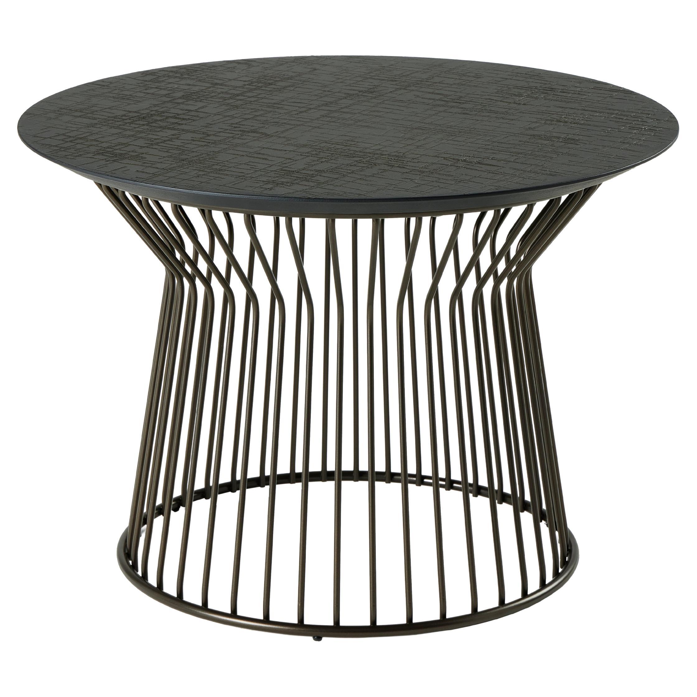 Bronze Coccodrillo Cesto 600 Coffee Table by Disain1971