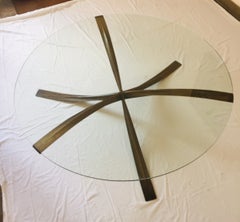 Table basse française Michel Mangematin