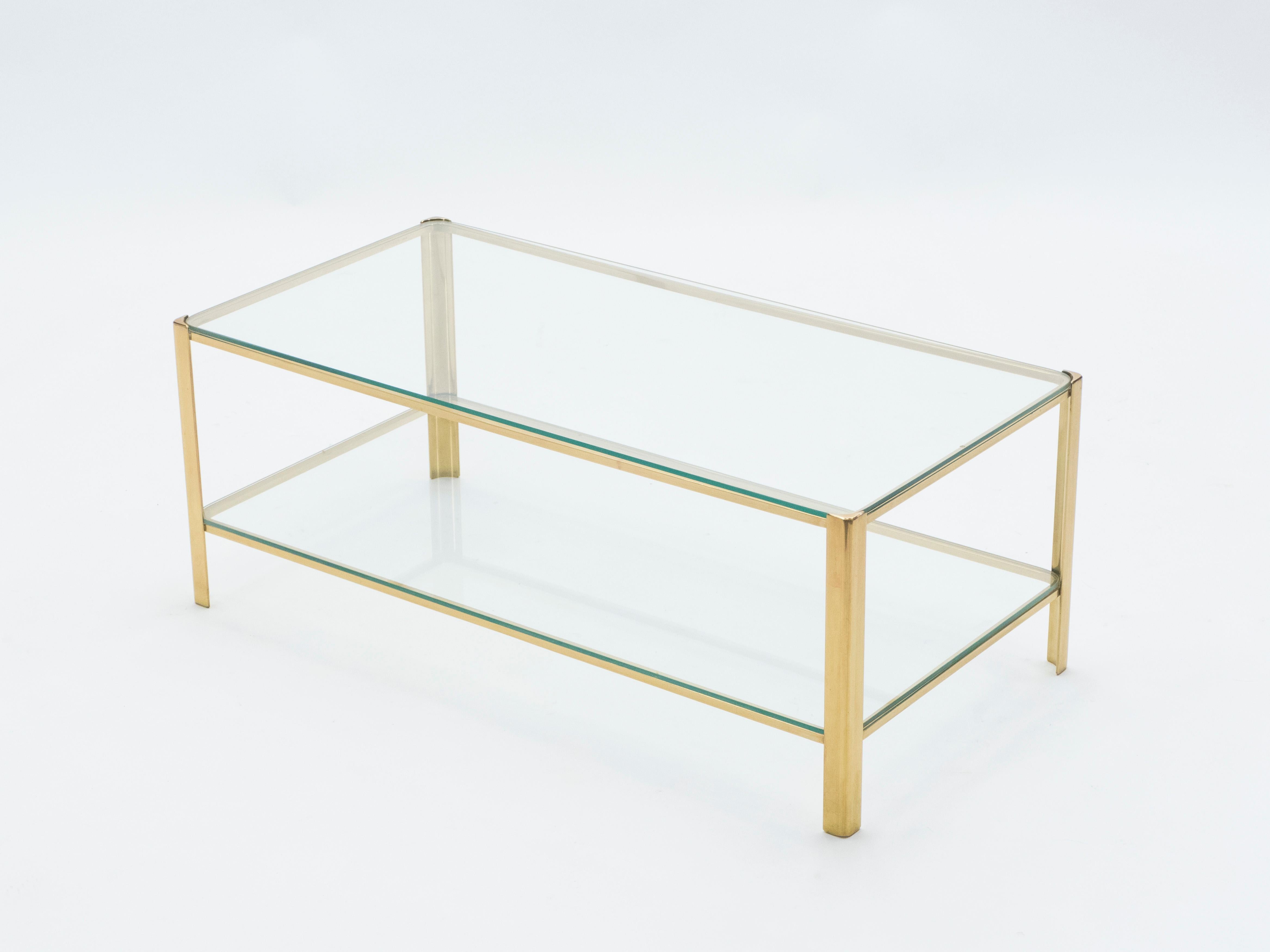 Bronze Coffee Table by Jacques Quinet for Broncz, 1960s In Good Condition In Paris, IDF