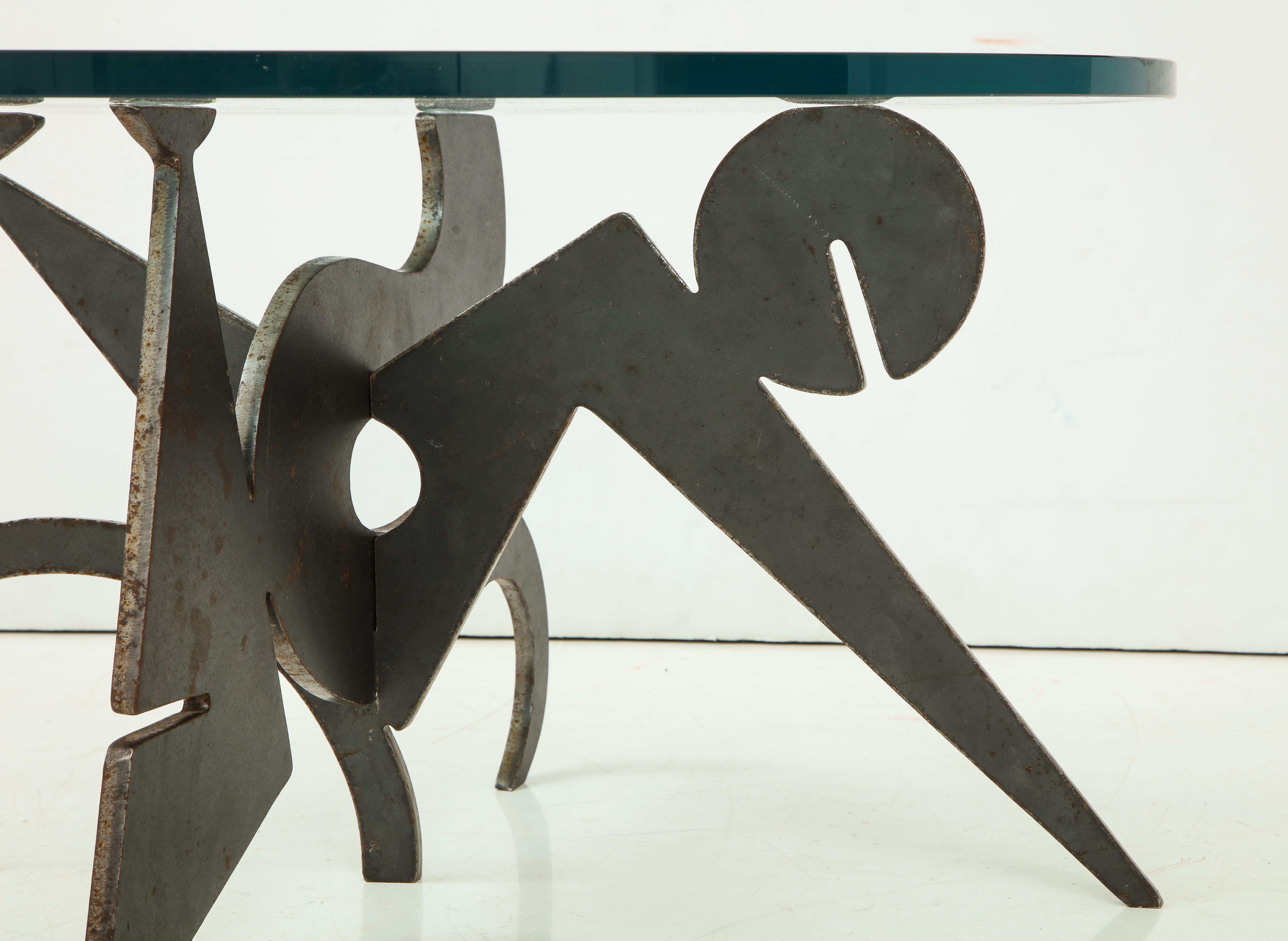 Bronze Coffee Table by Pucci De Rossi 1