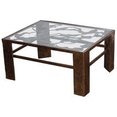 Bronze Coffee Table by Silas Seandel