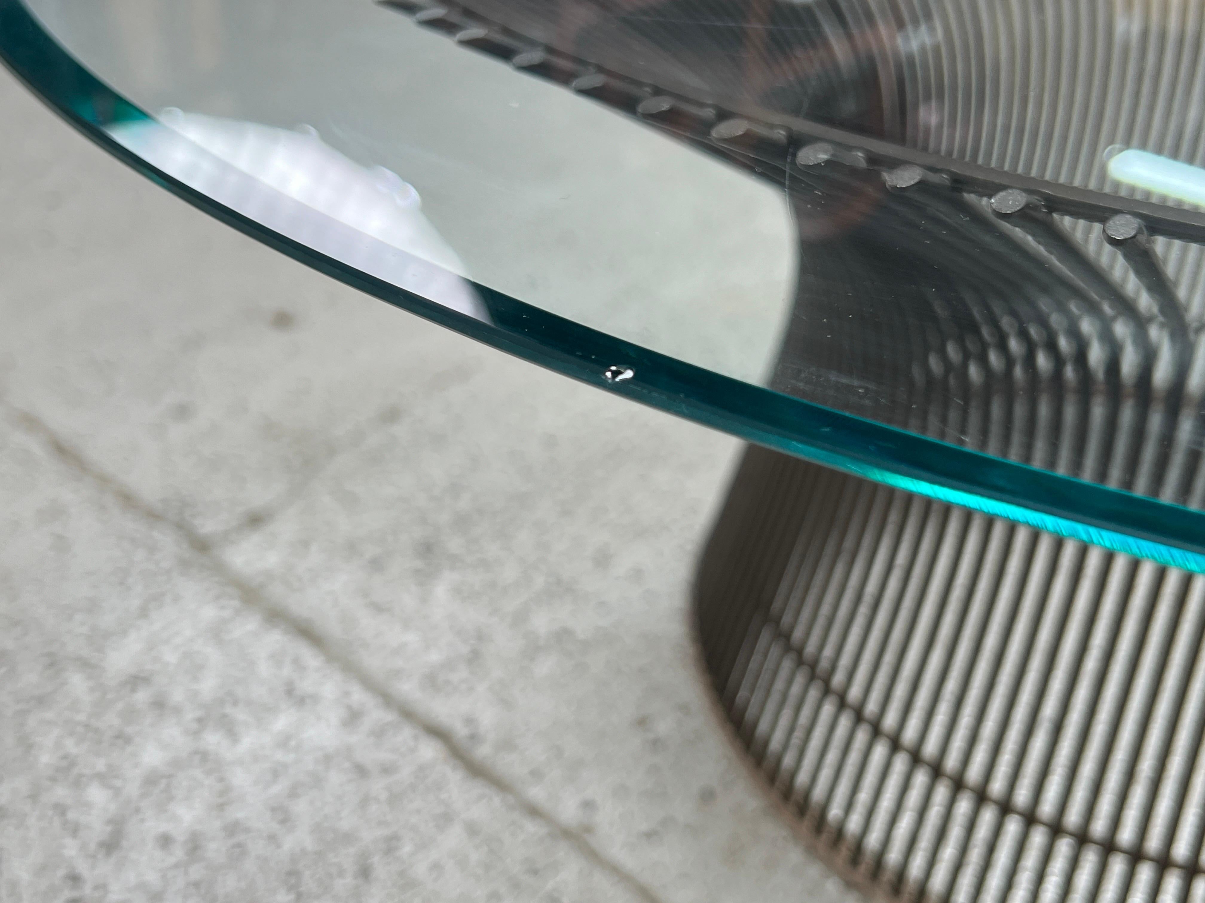 Bronze Coffee Table by Warren Platner In Good Condition In Dallas, TX