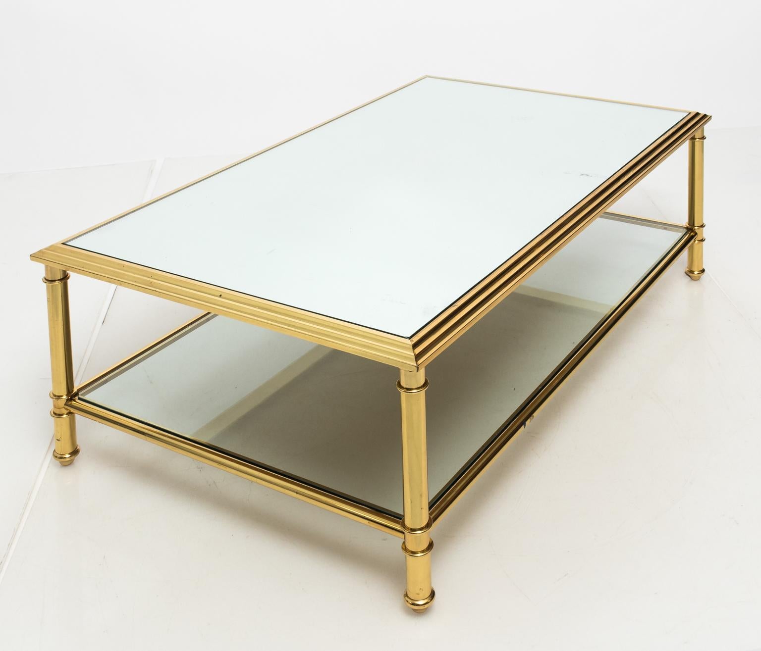 Bronze Coffee Table, circa 1940s In Good Condition In Stamford, CT