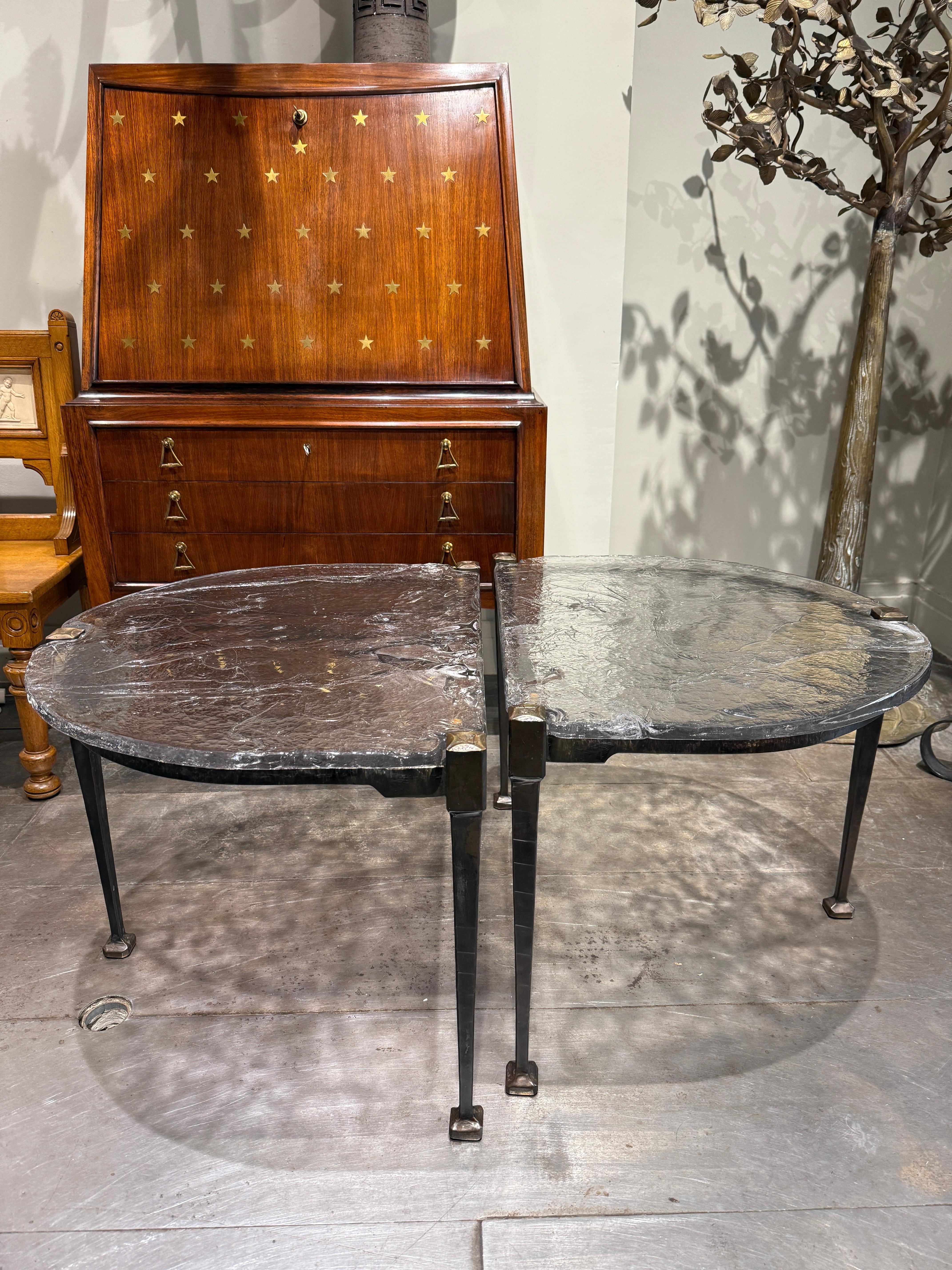 Bronze Couchtisch Lothar Klute signiert Deutschland 1990 im Angebot 1