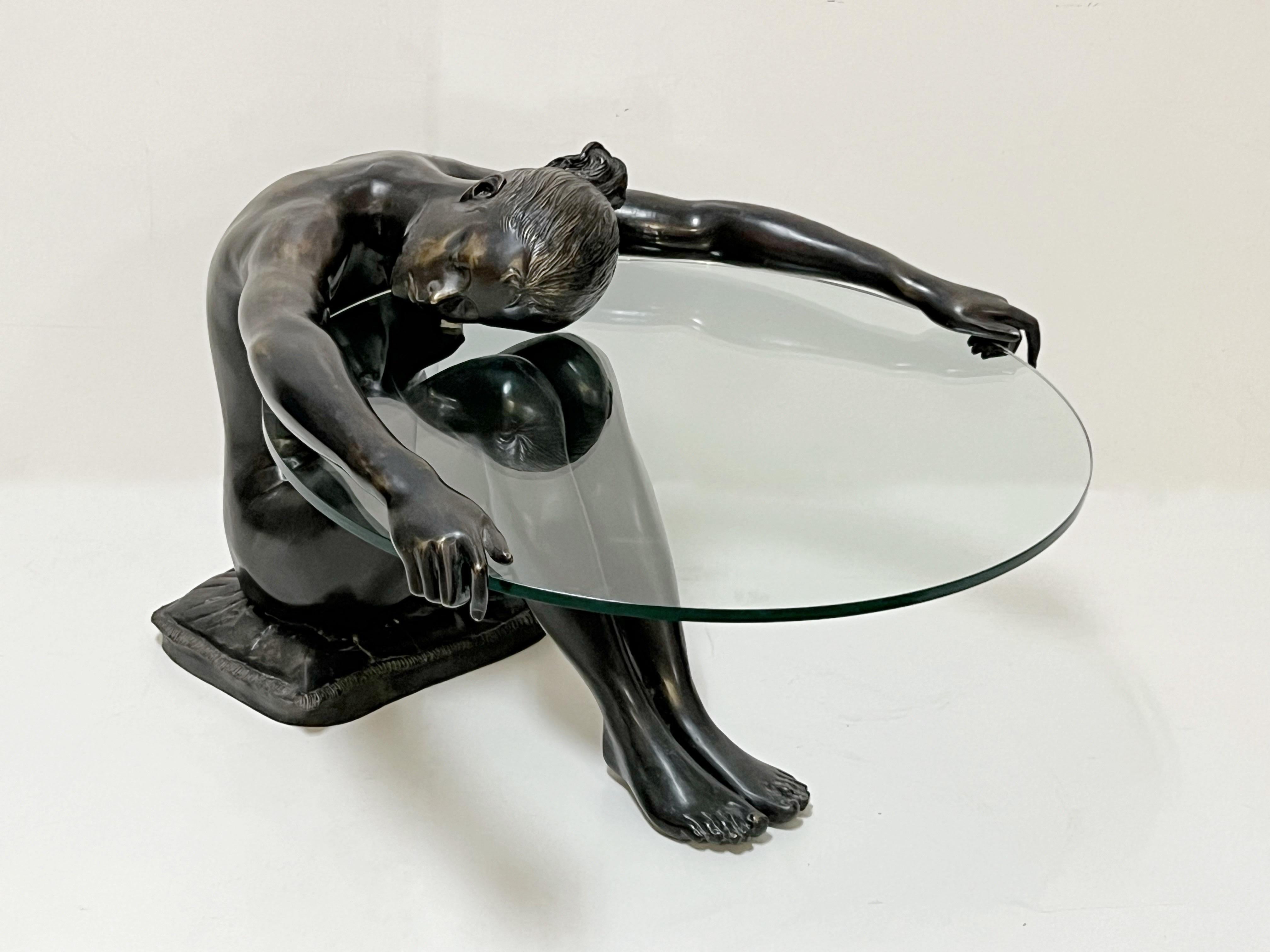 nude coffee table