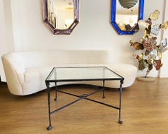 Bronze Coffee Table with Caryatids by H.Cordero and JP.Molyneux