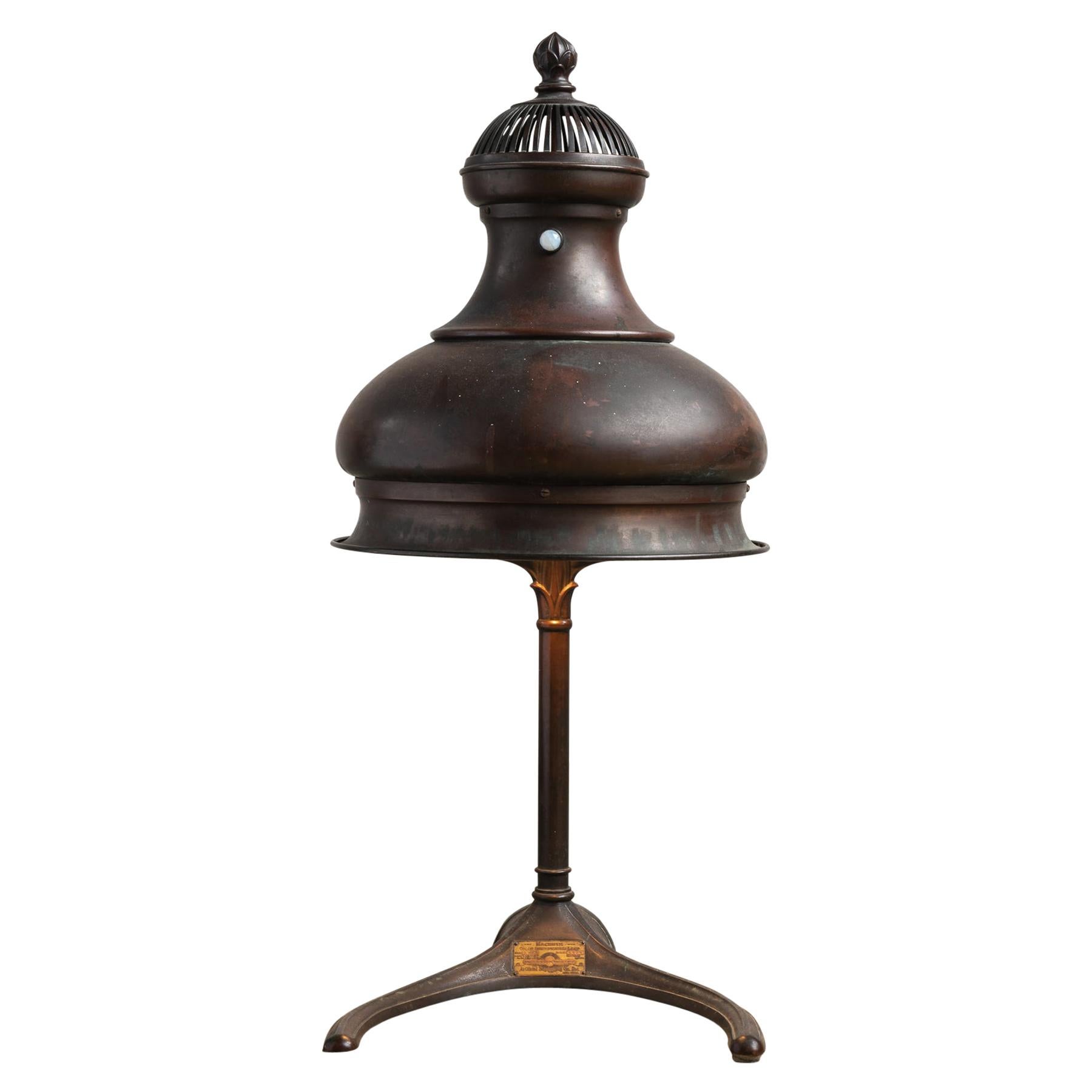 Bronze Color Identification Desk Lamp by Macbeth