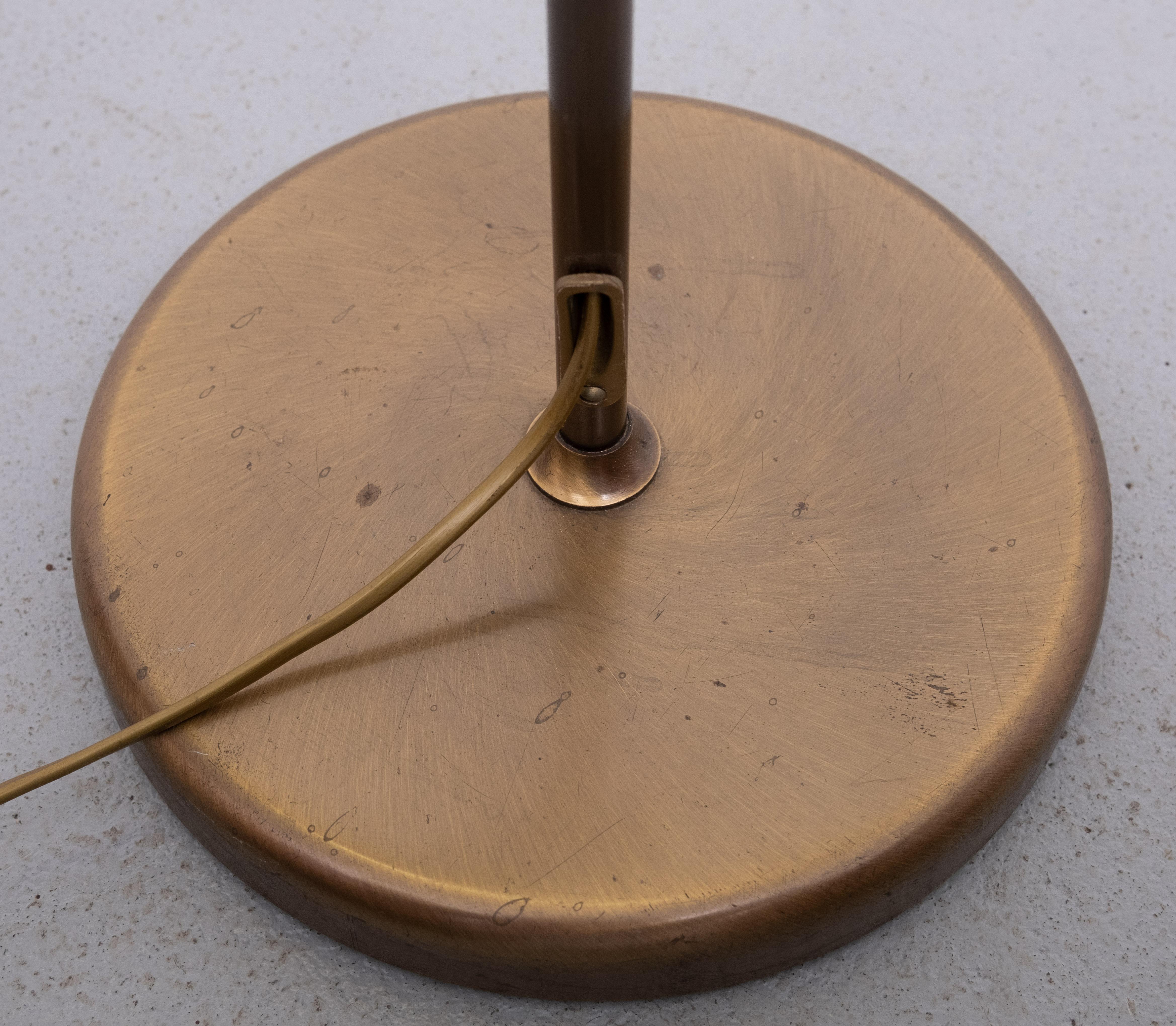 Metal Bronze Color Library reading lamp 1970s Germany For Sale