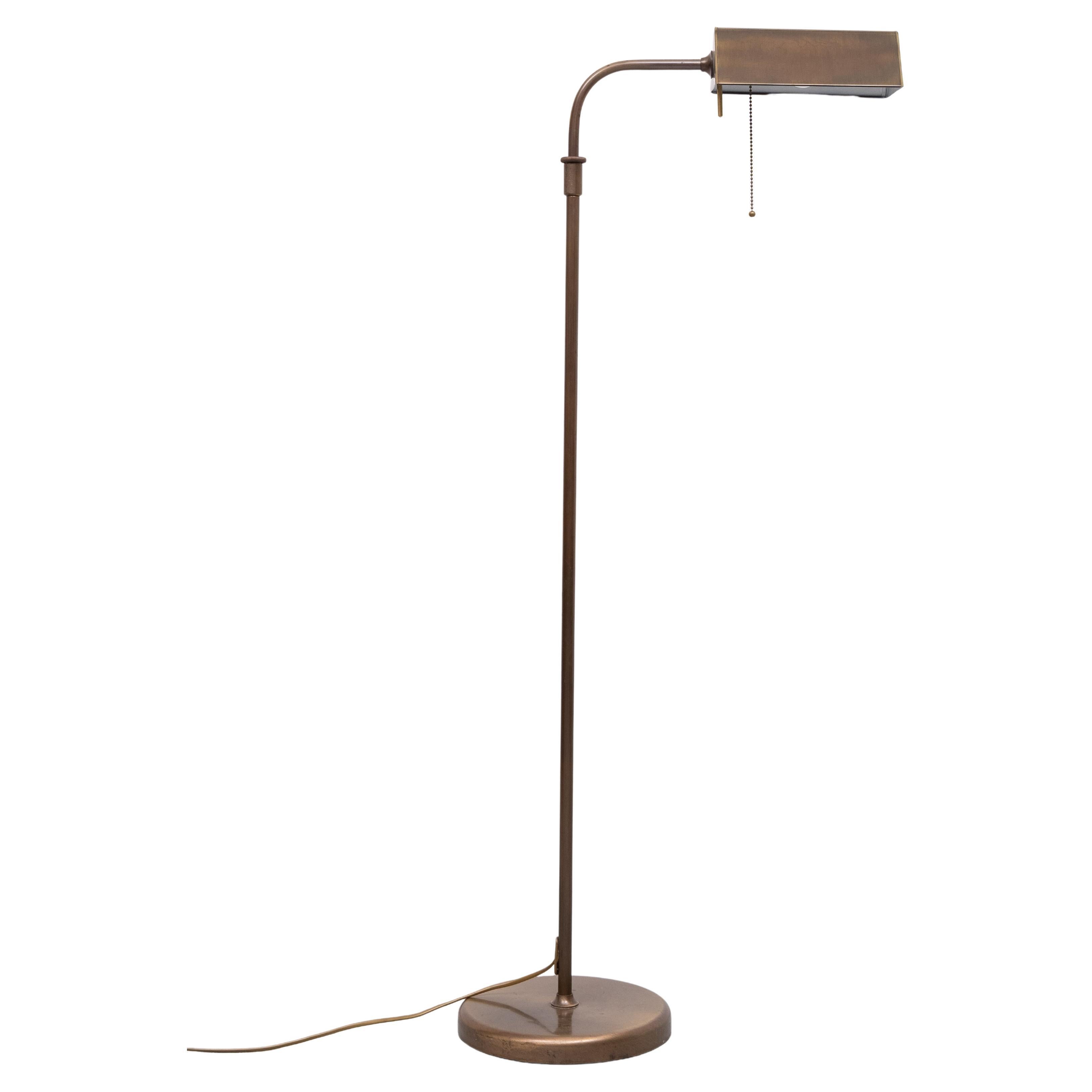 Bronze Color Library reading lamp 1970s Germany