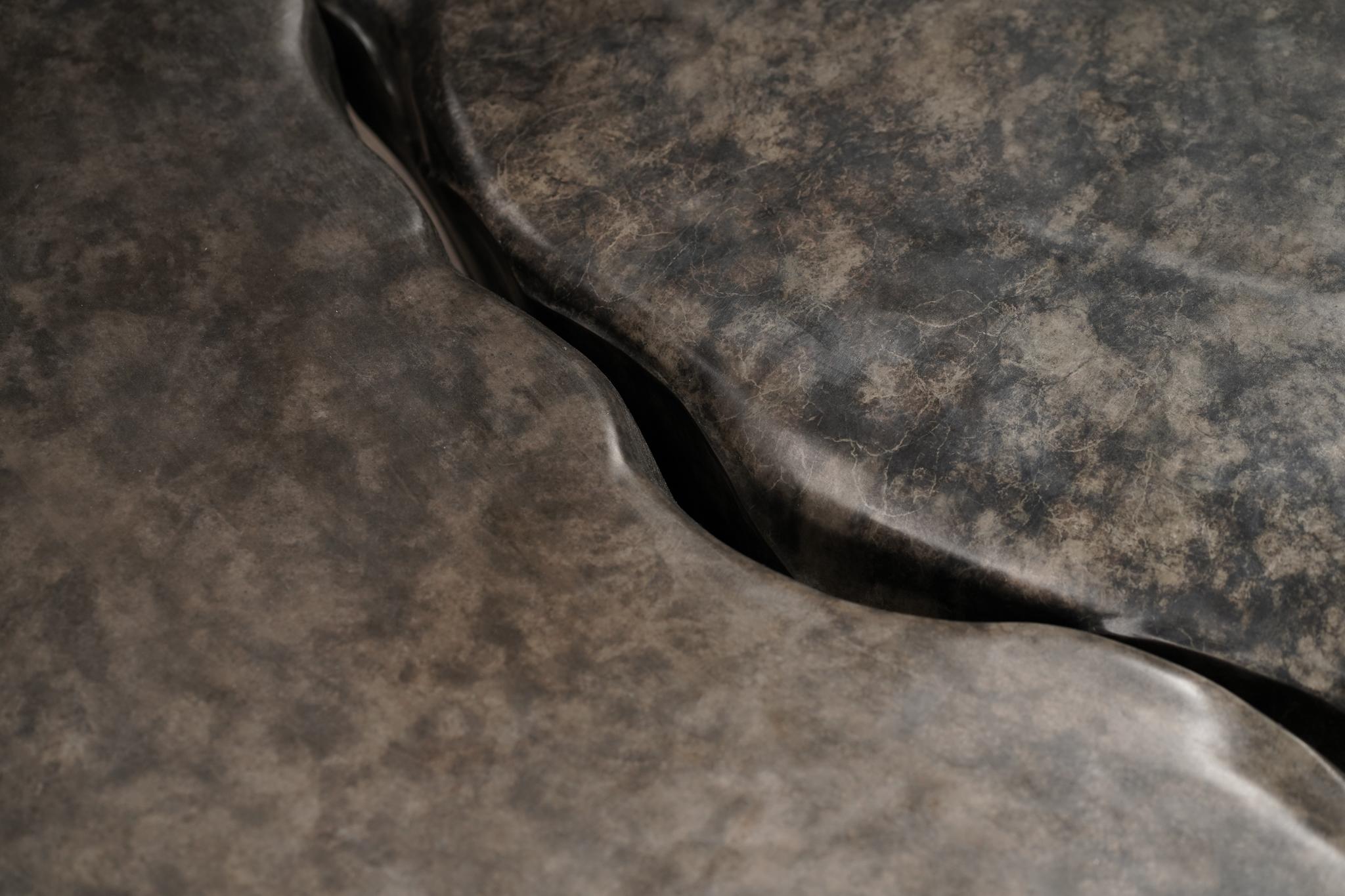Bronze Combo Coffee Table For Sale 2