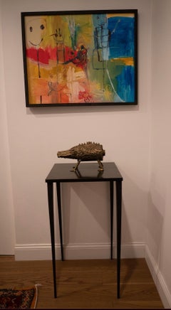 Table console en bronze par EDELMAN NEW YORK