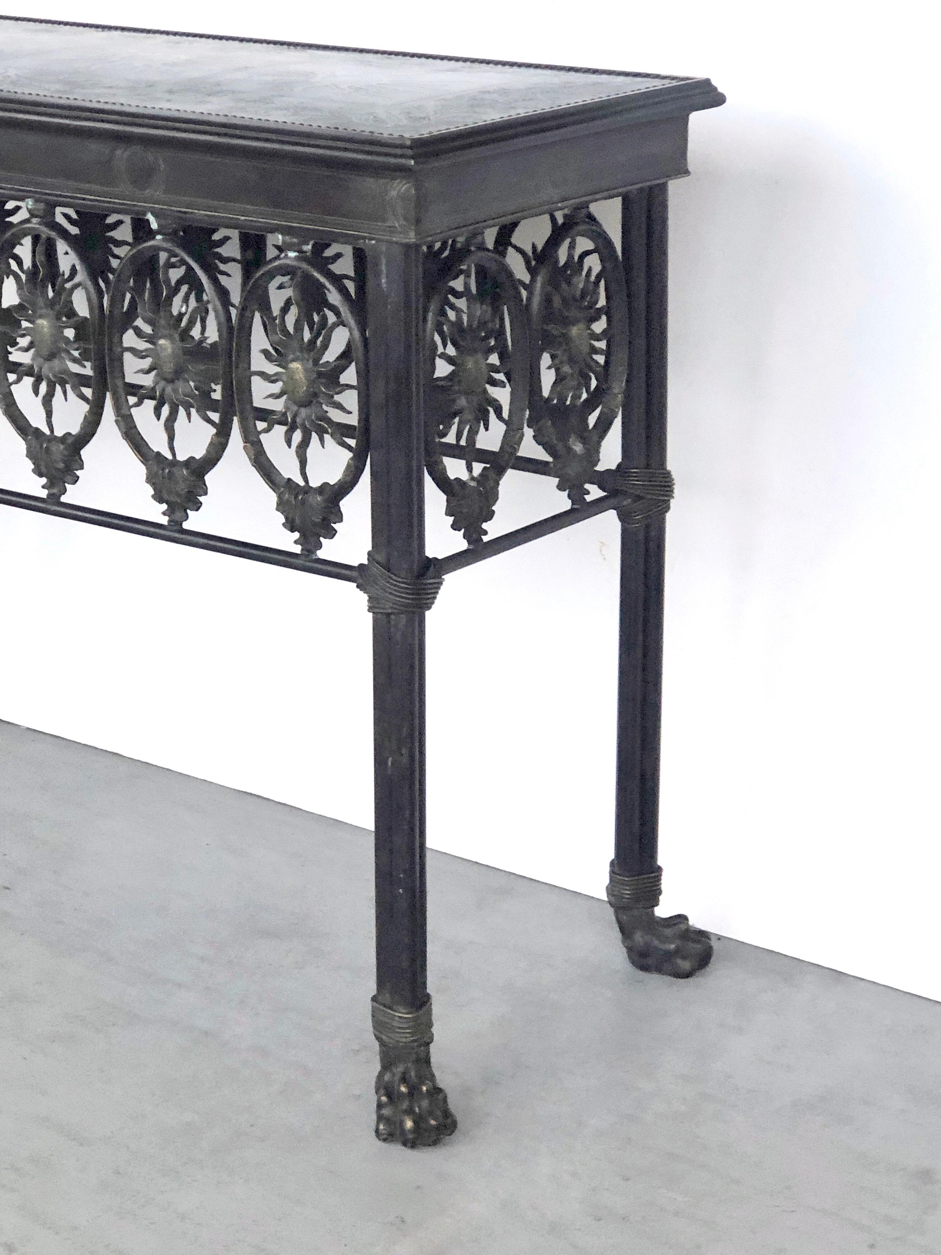 Bronze Console Table by Maitland Smith 8