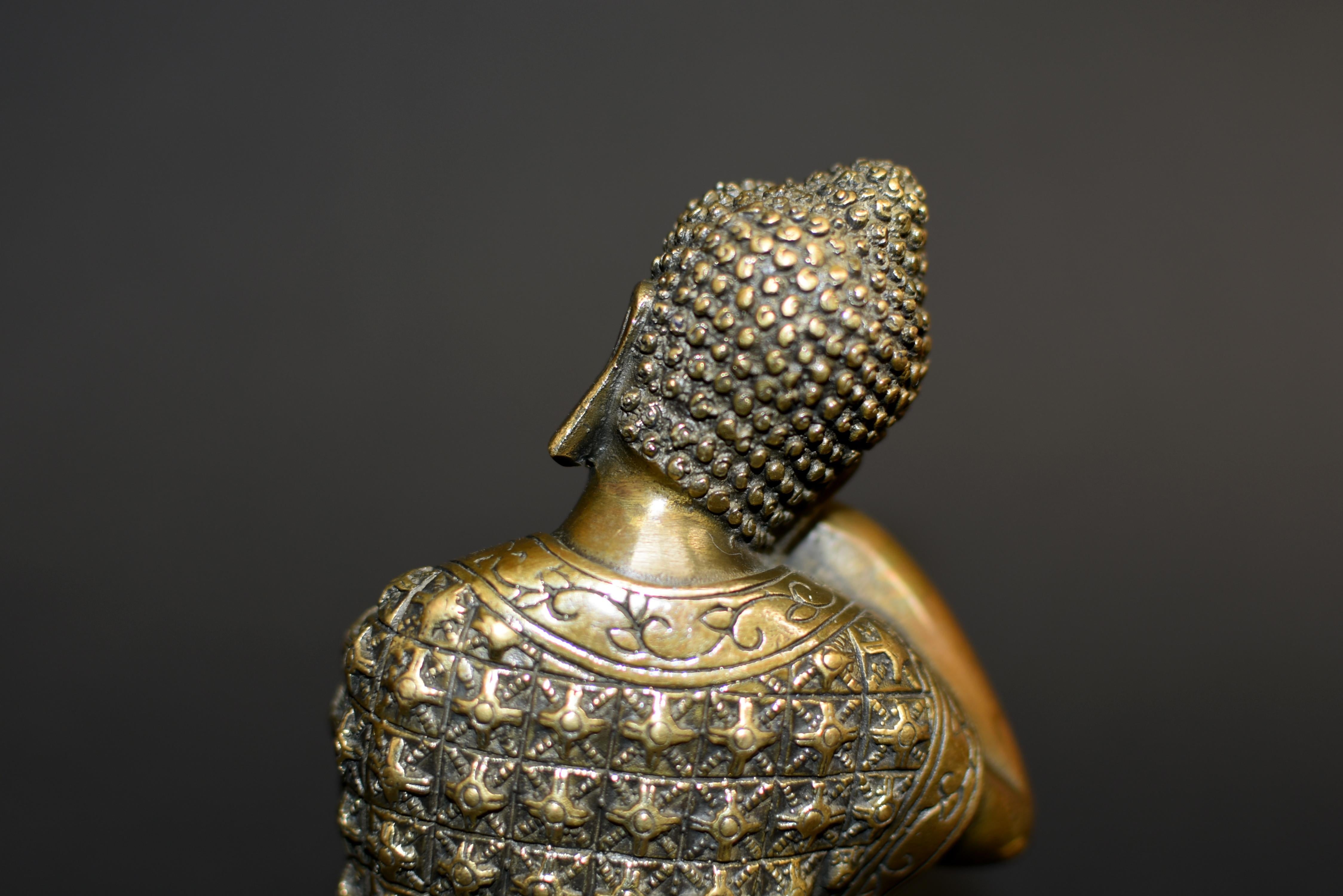 Bronze Contemplative Buddha 12