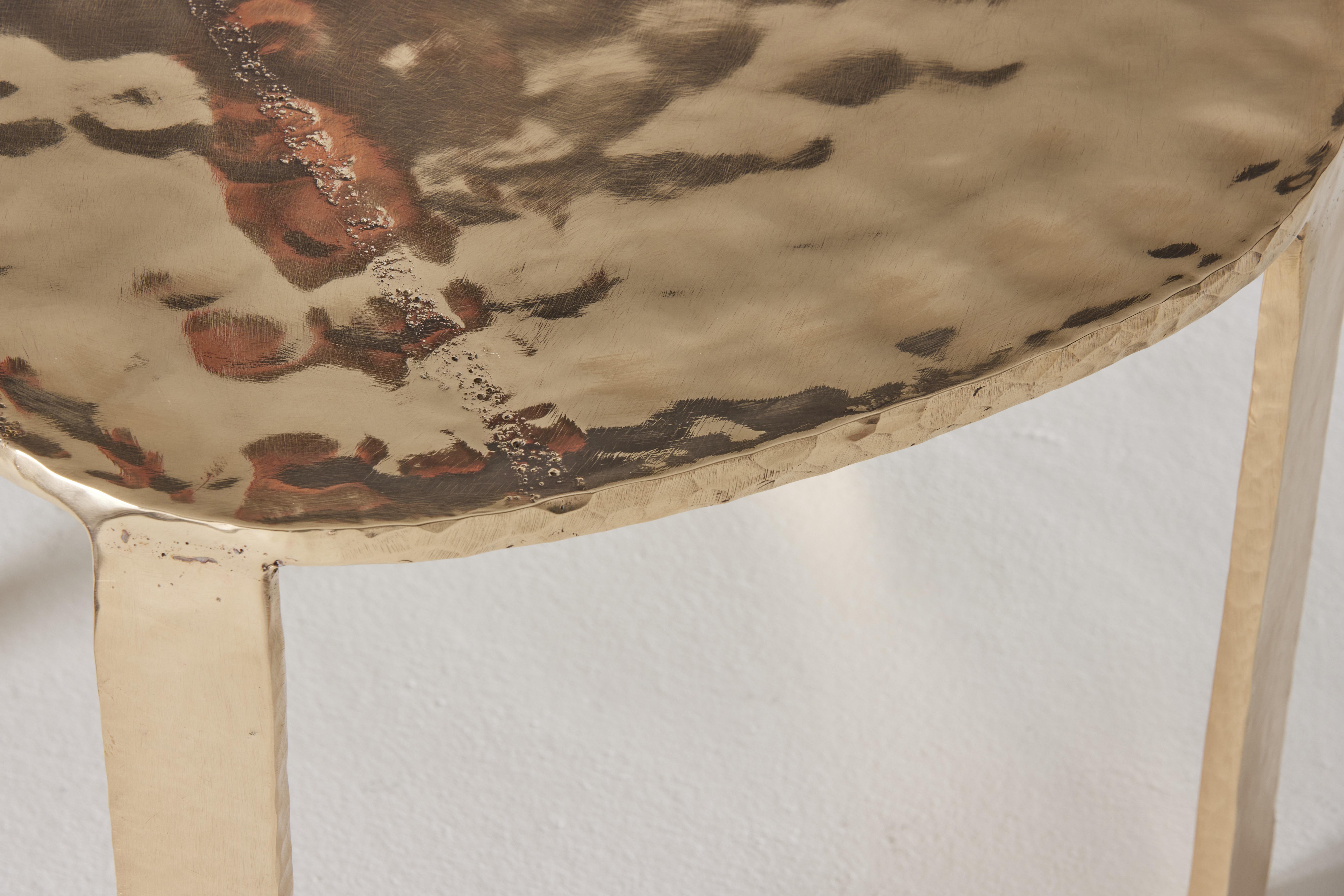 Contemporary Bronze 'Aureas' Side/Coffee Tables by Colo Studio, France For Sale 9
