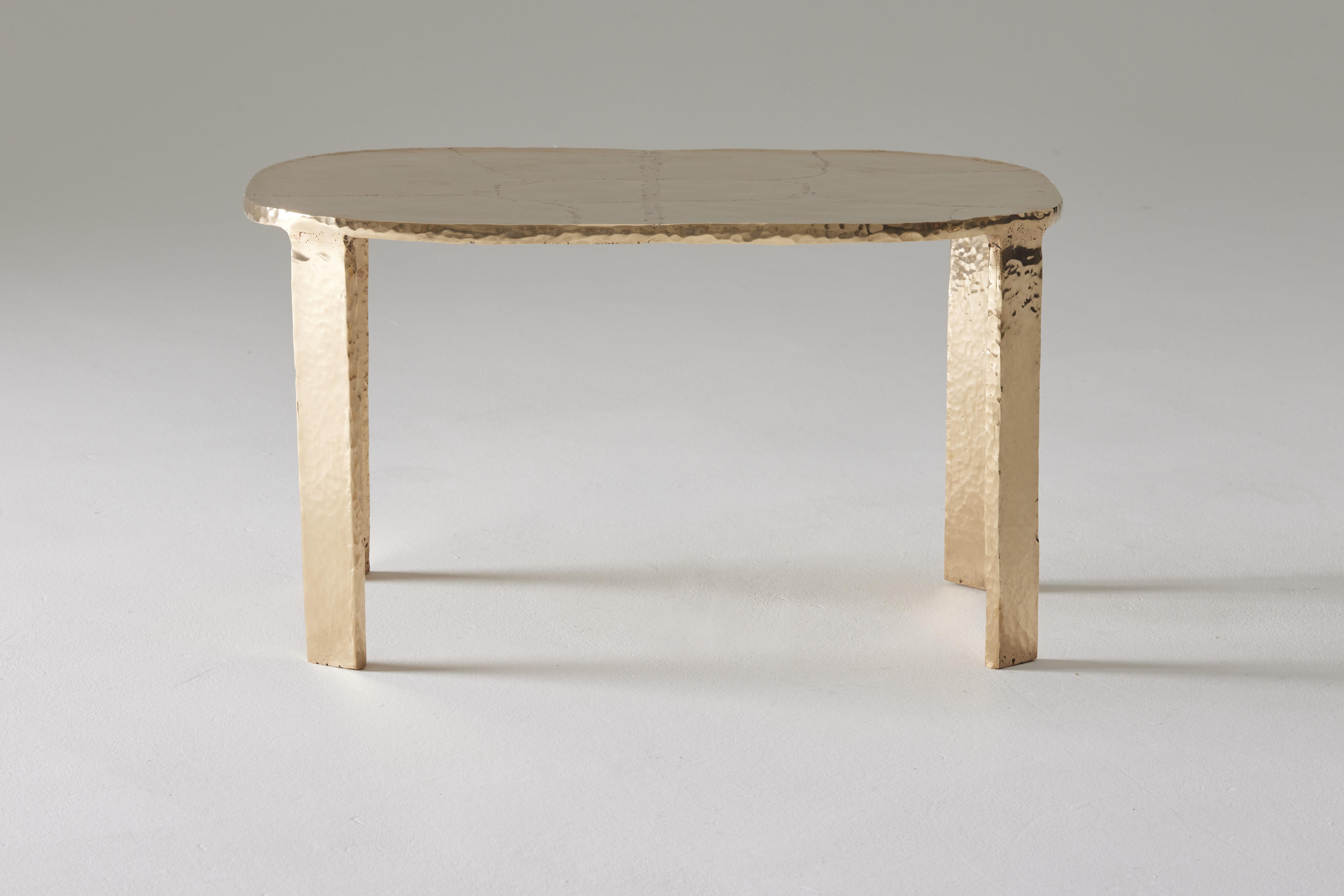 Contemporary Bronze 'Aureas' Side/Coffee Tables by Colo Studio, France For Sale 11