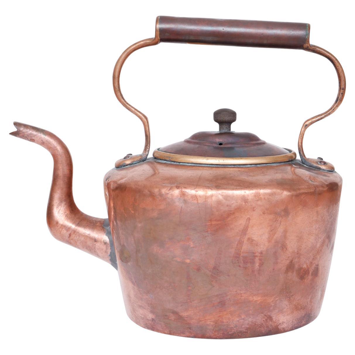 Rare Cubism Copper Kettle For Sale at 1stDibs